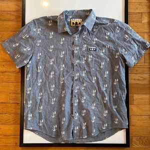 Bells Brewery Anchor SS Button Down - Sz L